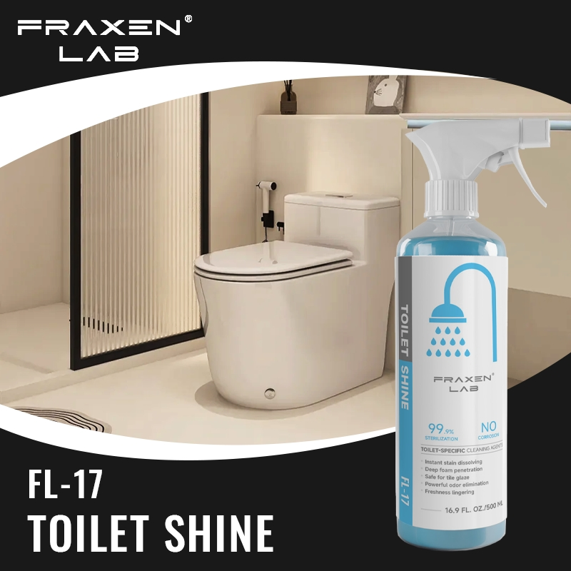 Powerful Toilet Detergent: Bathroom Cleaner & Toilet Shine Agent Deep Stain-Removing Liquid Cleaner for Toilet Bowl