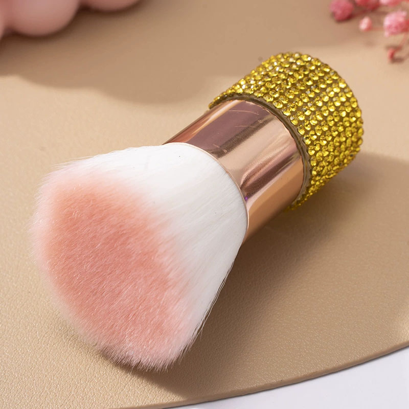 Diamond Studded High End Multi Functional Single Powder Brush
