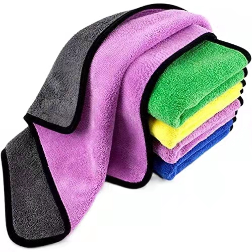 Eco-Friendly 40 * 40cm Microfiber Microfiber Cloth Cleaning Towel Kitchen Towel