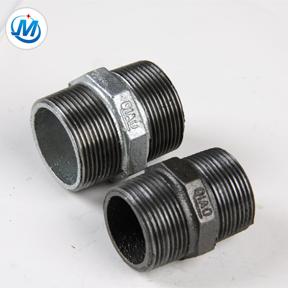 Black Iron Hexagon Nipples Gi Pipe Fitting