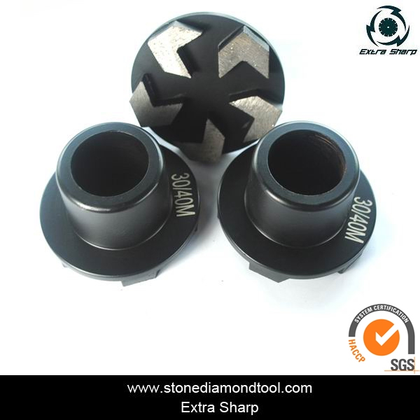 Terrco Diamond Grinding Plug for Terrazzo and Concrete