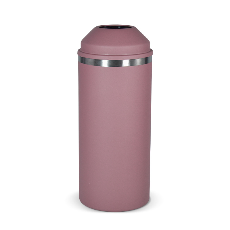 25oz Powder Coated Insulated Double Wall Stainless Steel Wine Bottle Cooler Can