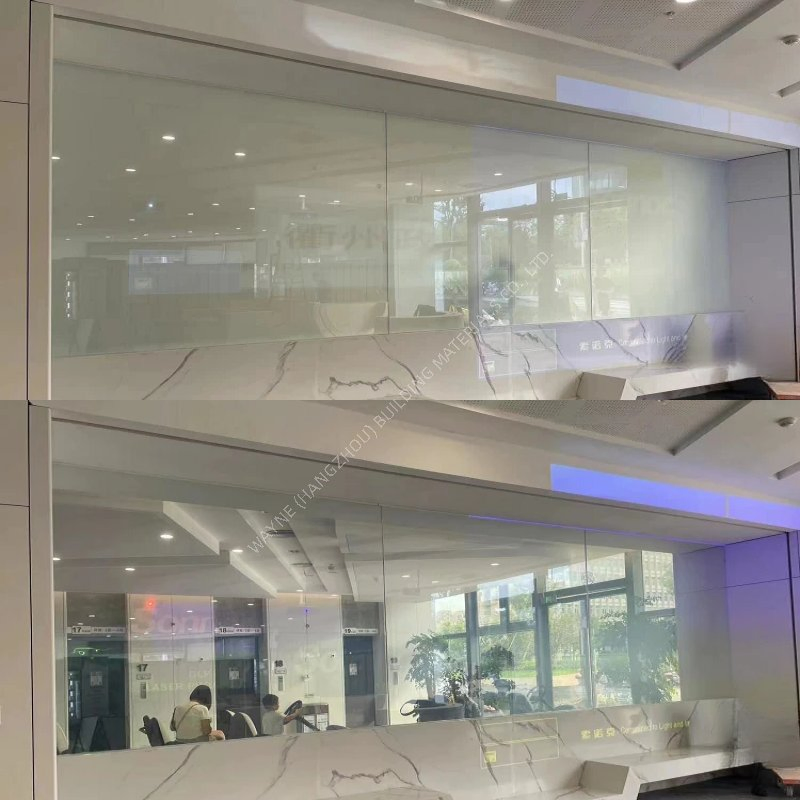 New Design China Factory Pdlc Facade Window Door Switchable Smart Glass