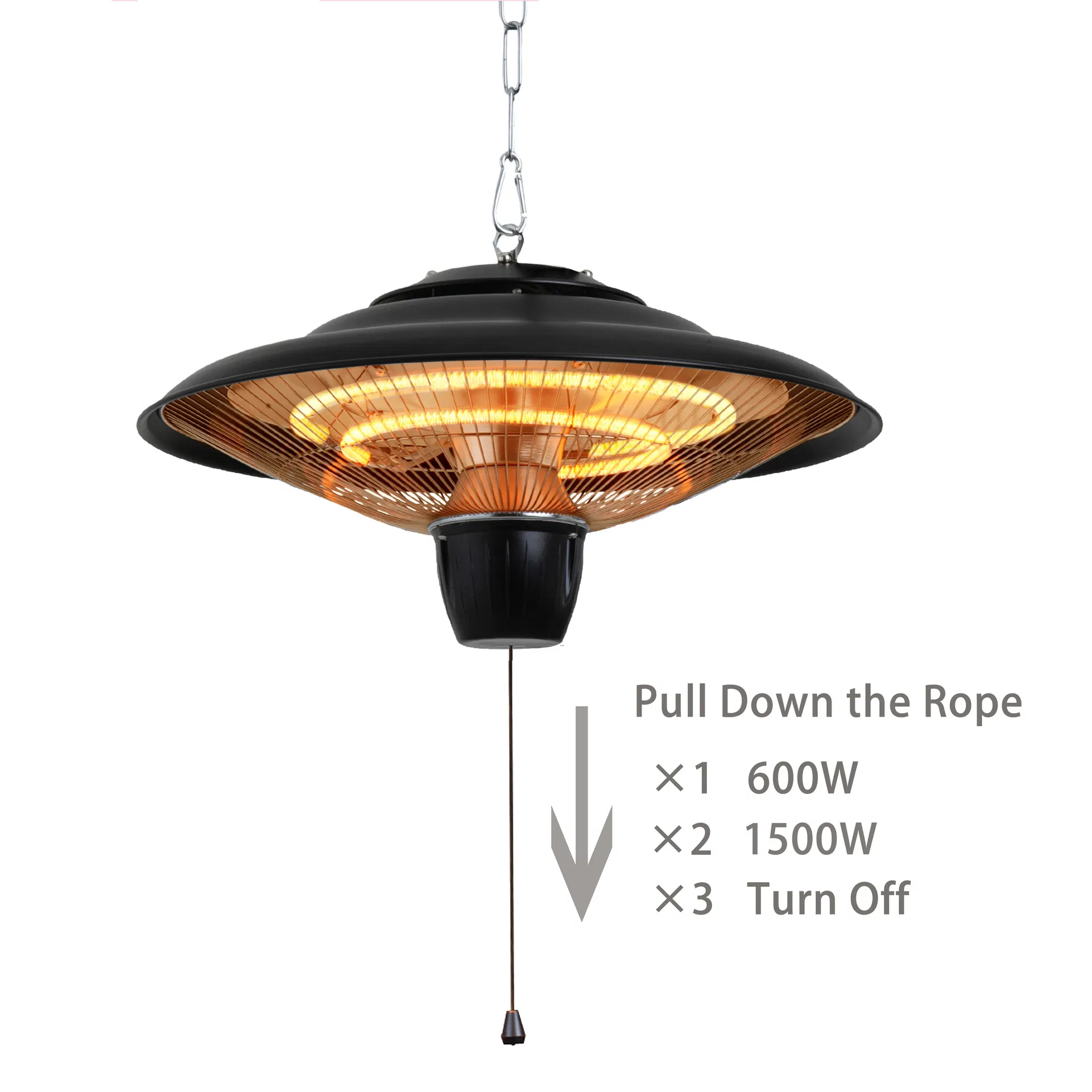 Hanging Halogen Tube Heater 1500W/2000W Indoor/Outdoor