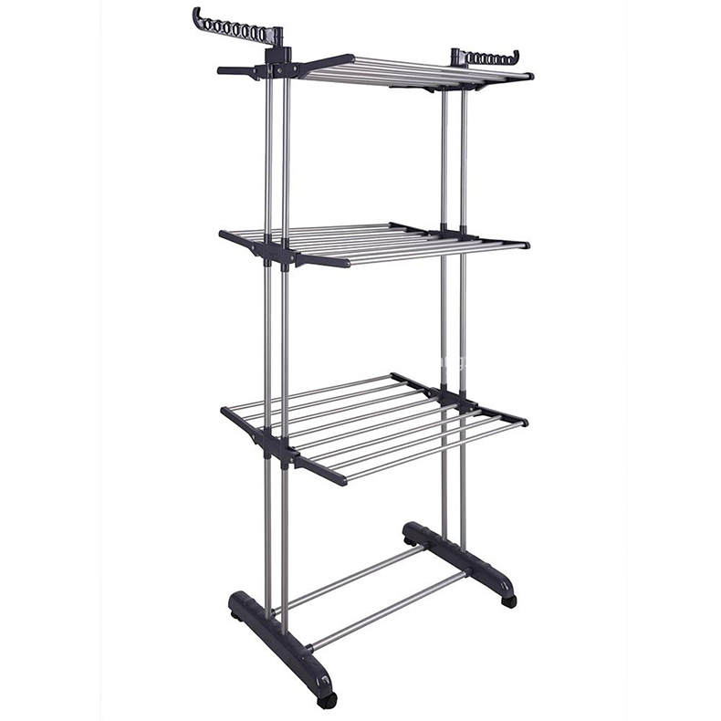 Three Layer Garment Rack for Household