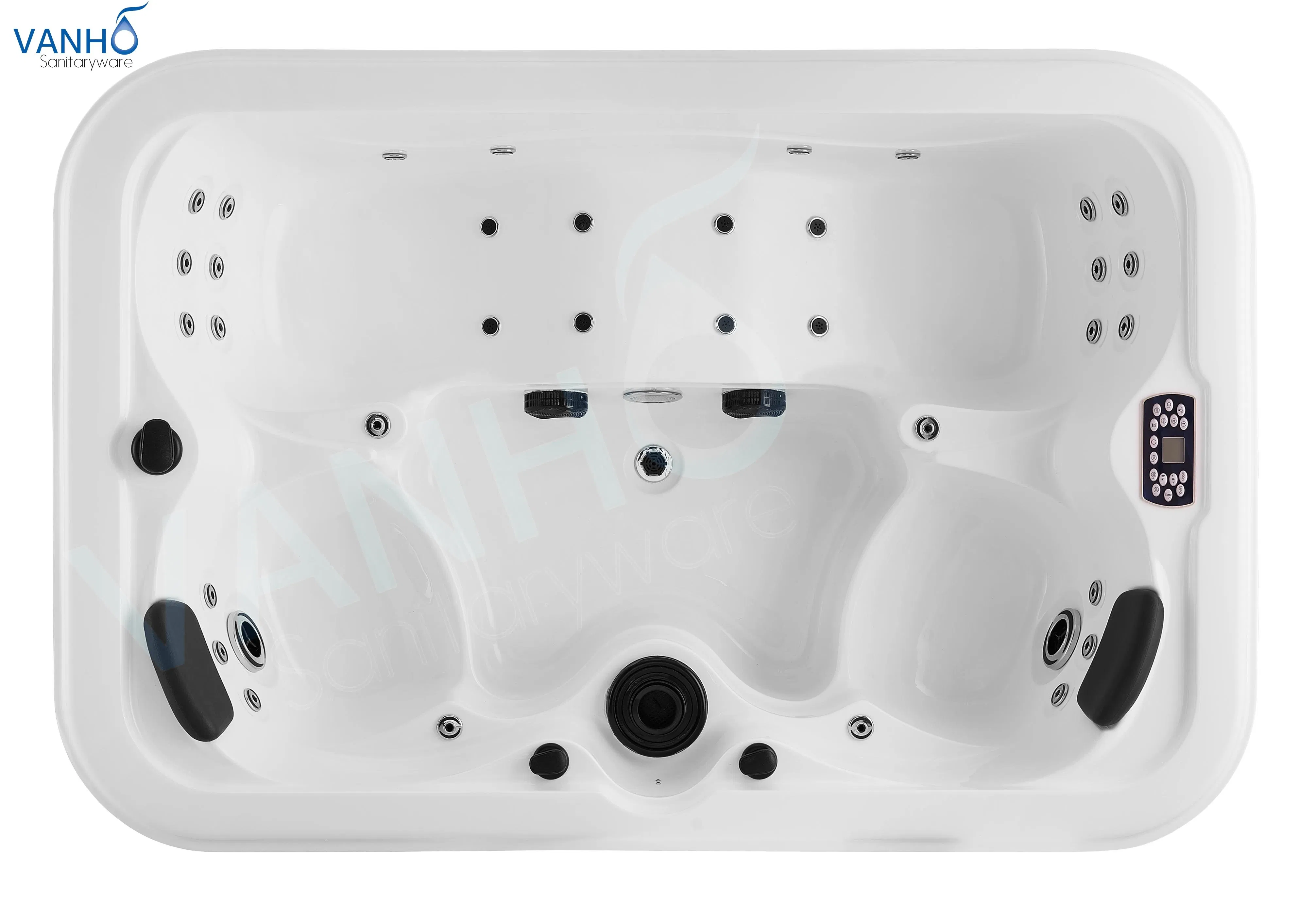 Уличный СПА-бассейн Vanho с гидромассажем и подогревом