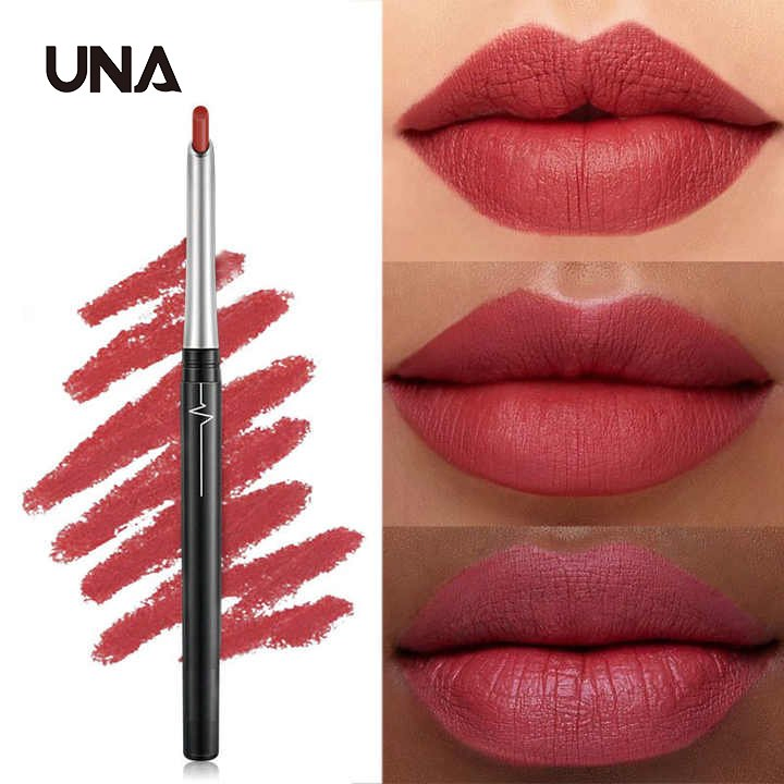 Automatic Lip Liner Lipliner Pencil Make up Custom Hot Sale Long Lasting Private Label 17 Colors Lipstick Pen ABS Regular Size