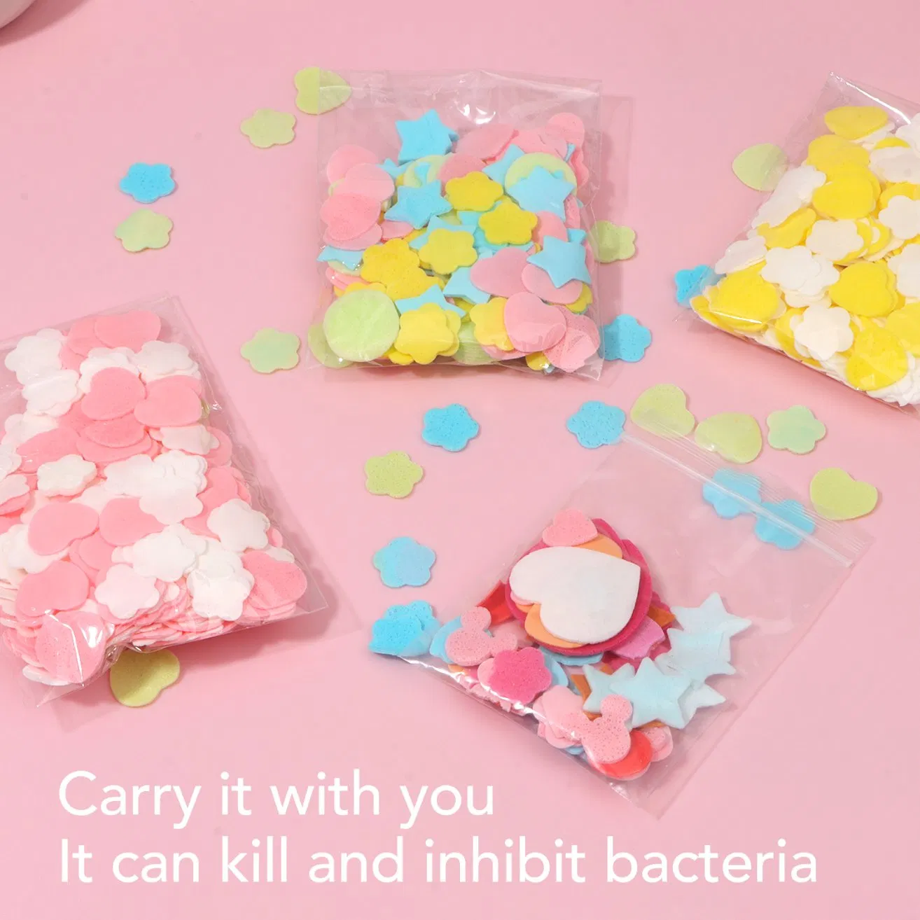 Eco-Friendly Mini Paper Soap Sheets for Hygiene on-The-Go