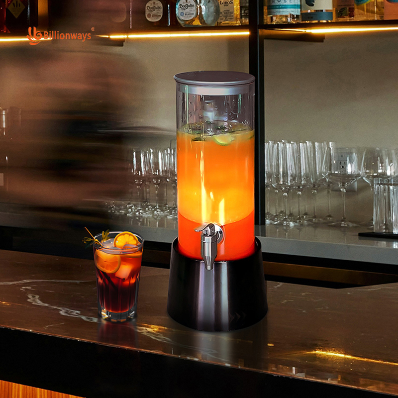 Easy Assembly Beverage Dispenser Tower with Customization Support Options