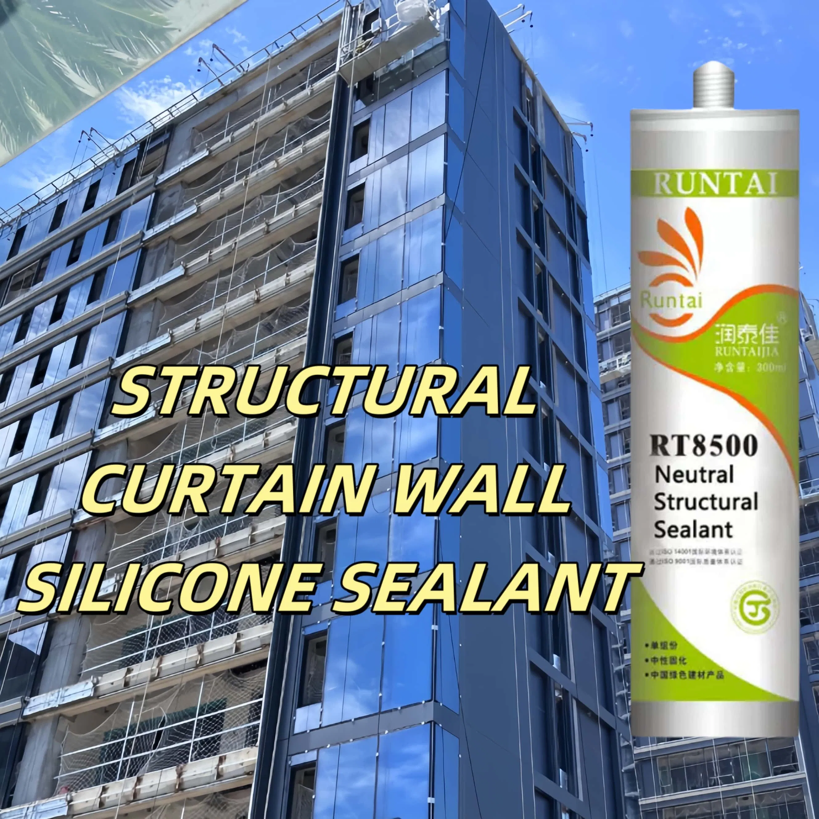 Runtai 8500 Premium Silicone Sealant - 300ml for Strong Bonds