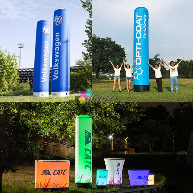 Inflatable Advertising Column Pillar Tube with Custom Logo