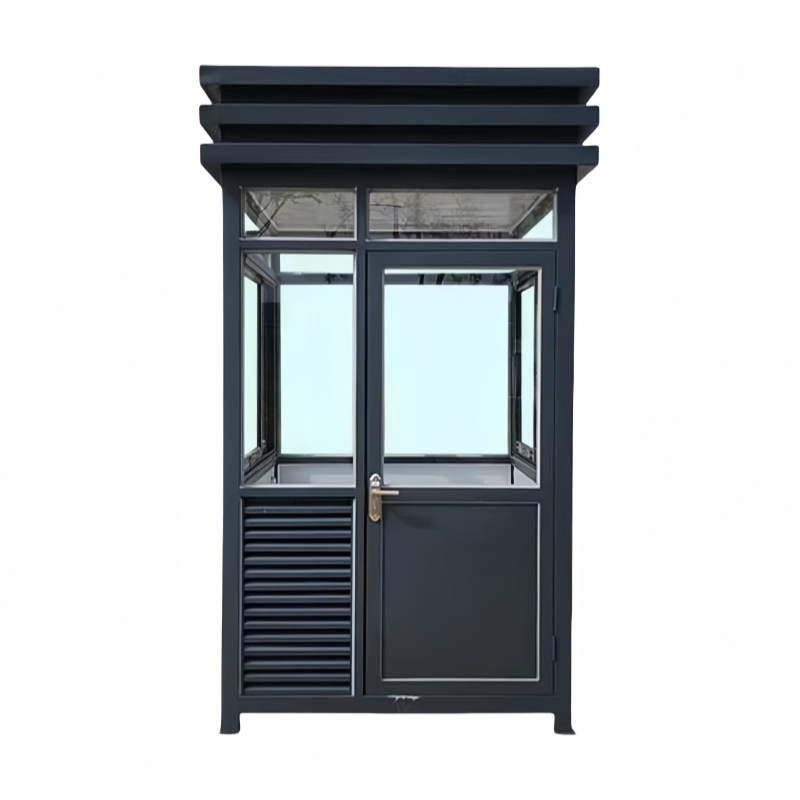 Wholesale Steel Structure Luxury Modular Mobile Modern Portable Prefab Security Guard Container Houses for Prefabricated Kiosks Outdoor Use