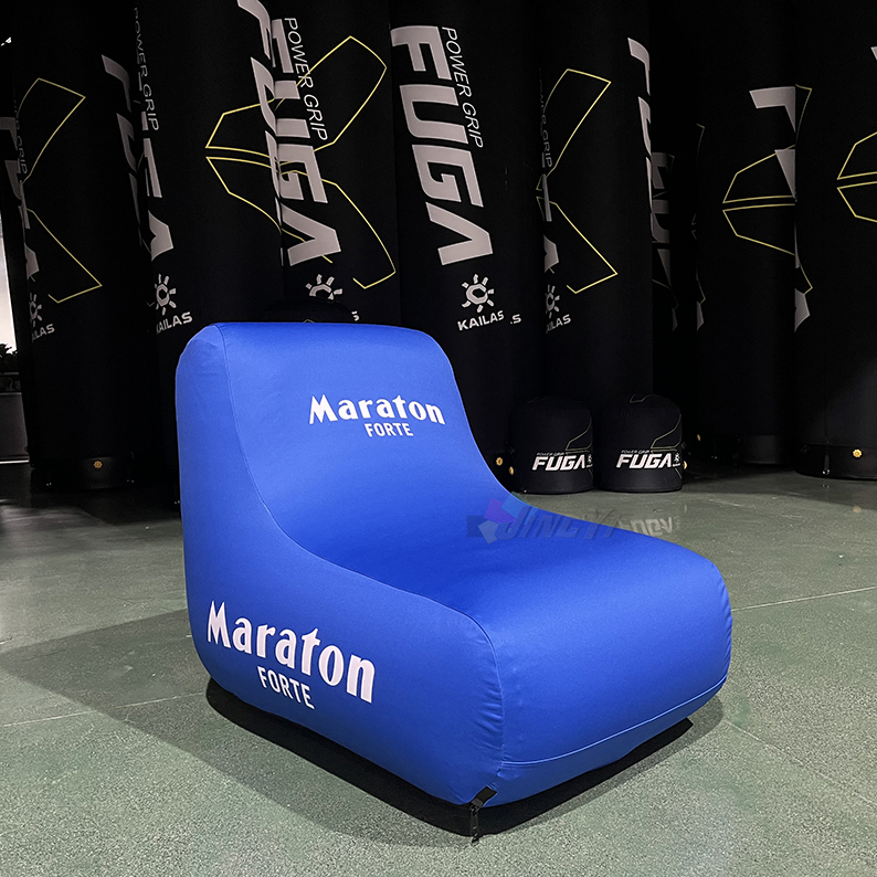 Portable Party Rental Outdoor inflated Chair TPU Air Sealed Tent Series Custom Advertising Sofa Chair Inflatables for Events Decoration