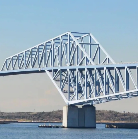 Large Span Galvanized Steel Bridge