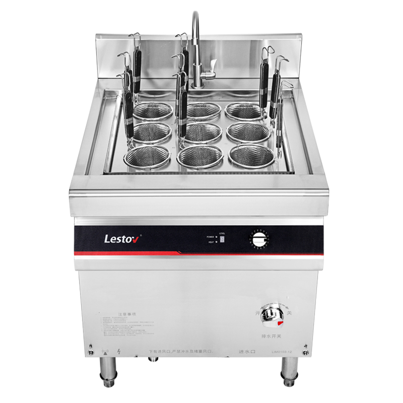 Commercial Restaurant Induction Pasta Cooker with Strainer