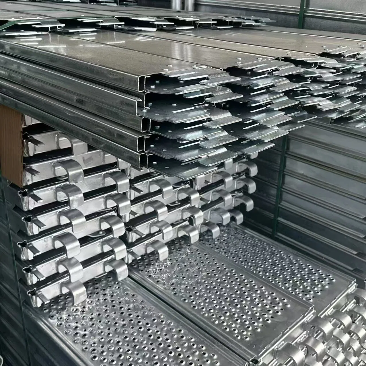 High Quality Steel Pipe Diameter 48mm Ringlock System Construction Steel Base Jack Building Allround Galvanized Scaffolding