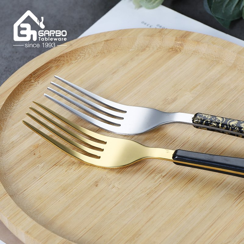 Factory Supply Stainless Steel 410/13-0 Tableware Set Colorful Dinner Knife Steak Knife