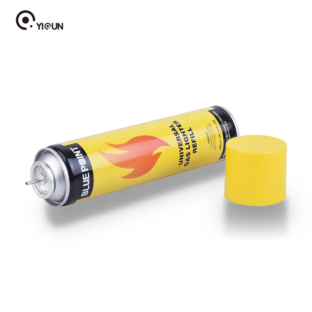 Butane Lighter Gas Refillable with Large Capacity