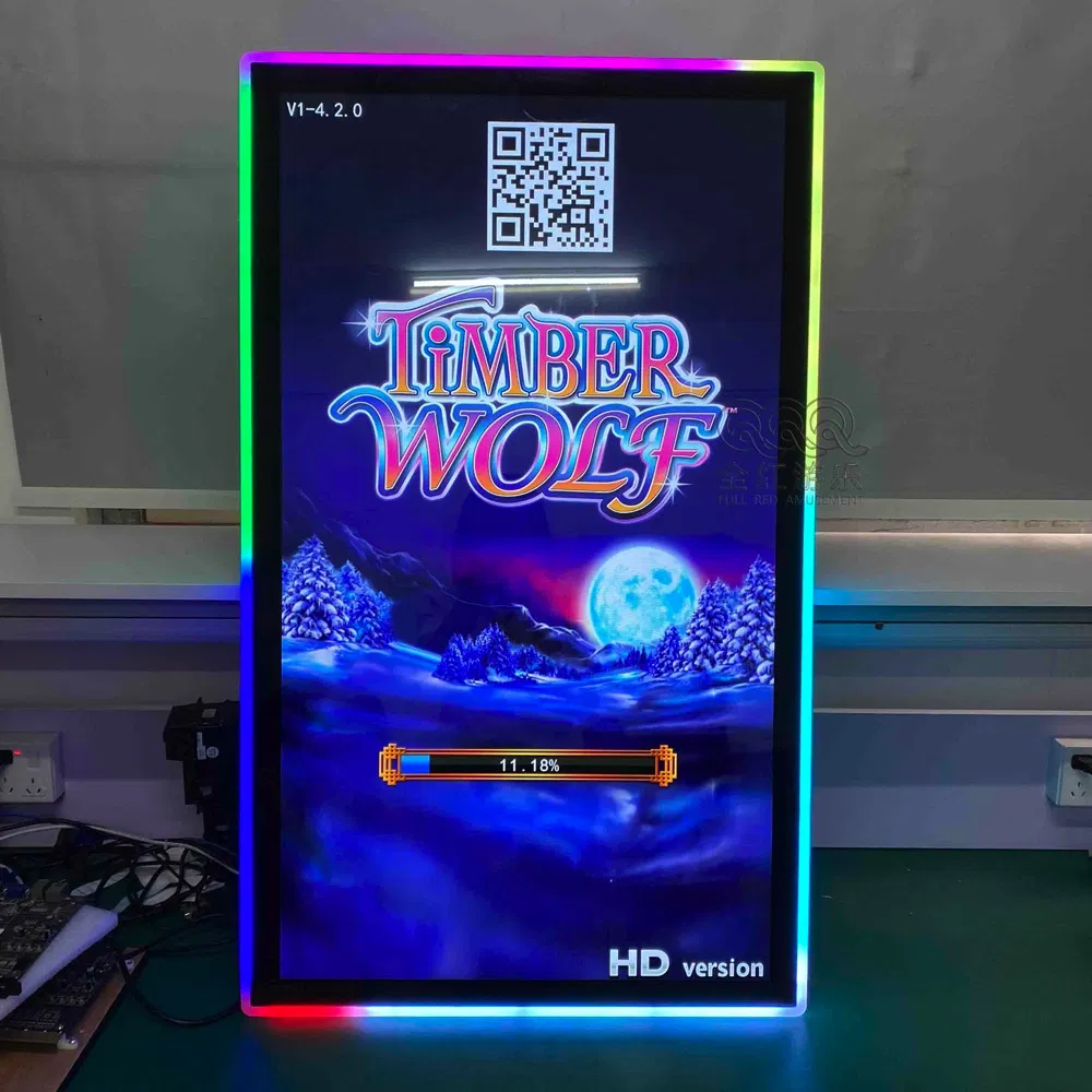 27 32 43 Inch Capacitive Gaming Monitors Indoor Arcade Game Machine Video Game Vertical Touchscreen Game Monitor