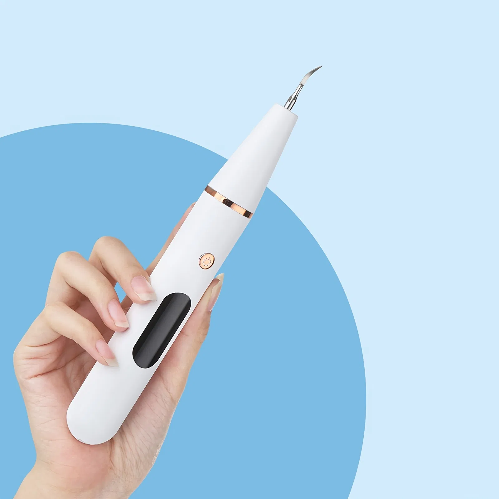 3 Modes Calculus Tartar Stain Remover Electric Ultrasonic Toothbrush