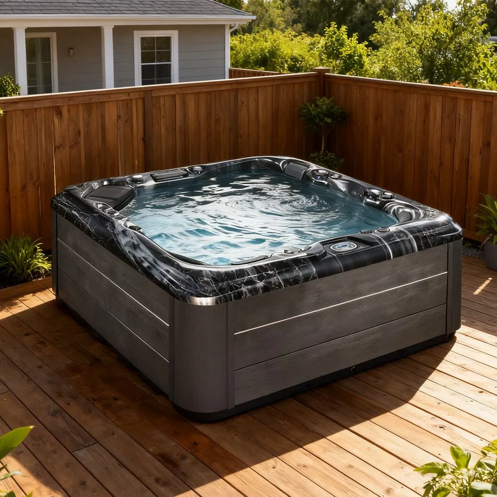 Sunrans High Quality SPA Pool 2.2m Outdoor Garden Hot Tub SPA with 3 Seat and 2 Lounge