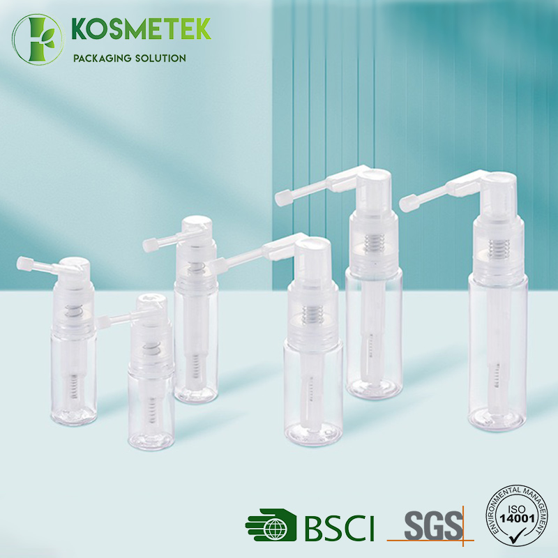 Good Sealing Pet Plastic Body Hair Powder Spray Bottle with Long Nozzle