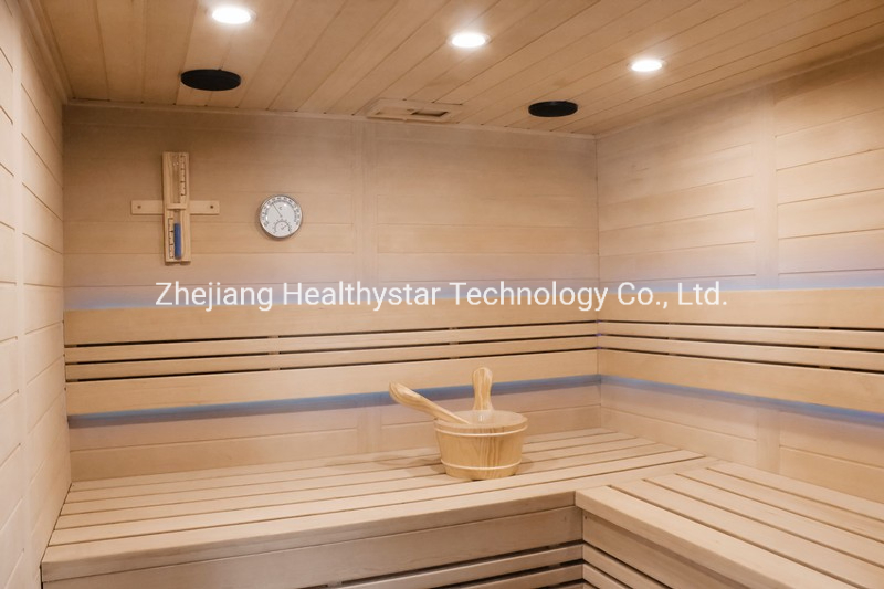 2 People Capacity Wooden Infrared Steam Sauna