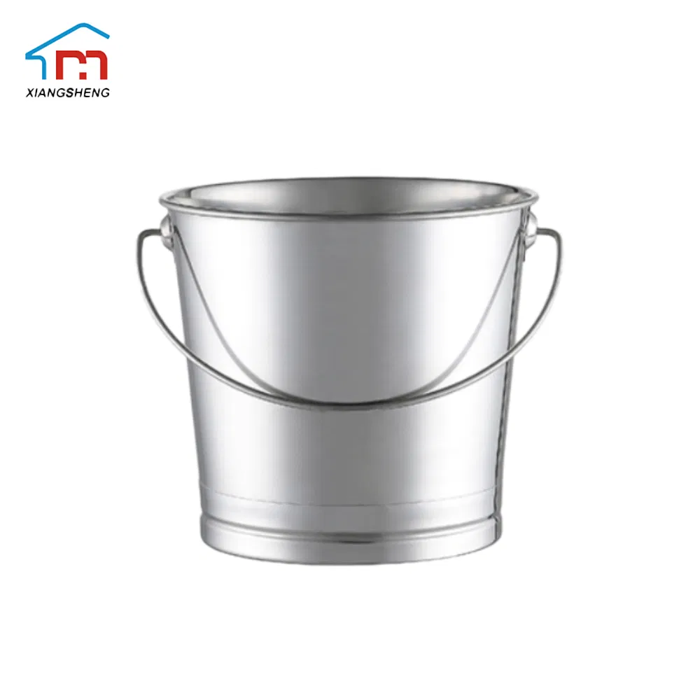Xiangsheng 10L 15L 20L Stainless Steel Water Bucket Ice Bucket with Stand