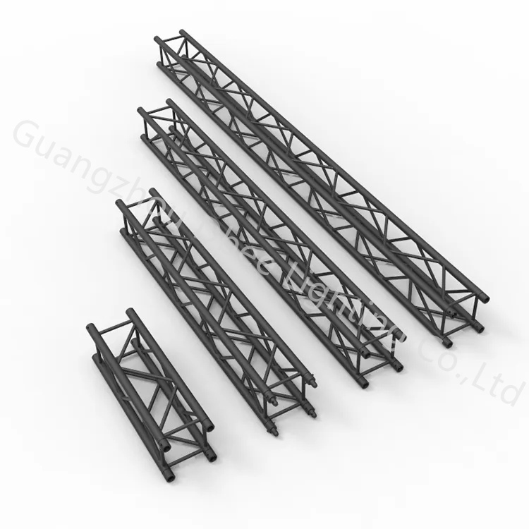 Black Truss DJ Booth Line Array Roof Lighting Aluminum Truss Display Aluminium Truss Wedding