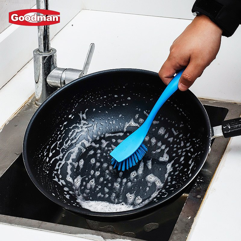 Kitchen Gadgets 3 in 1 Dishwashing Scrub Washing Pot Washer Dishes for Cleaning Brush