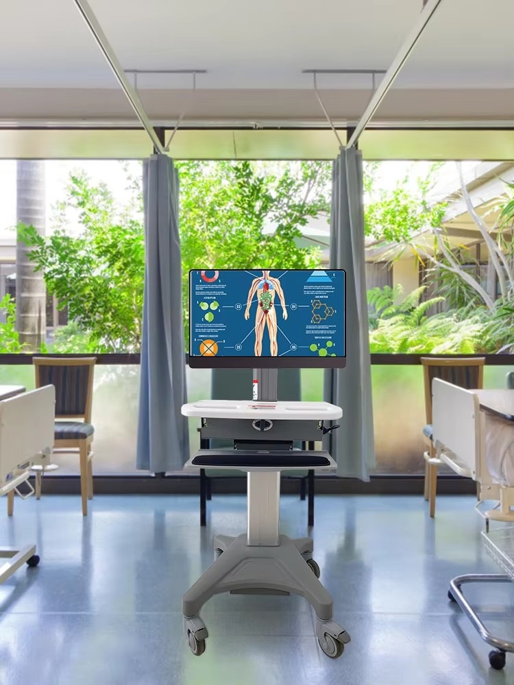 OEM Medical Trolley Can Be Lifted and Lowered Electrically