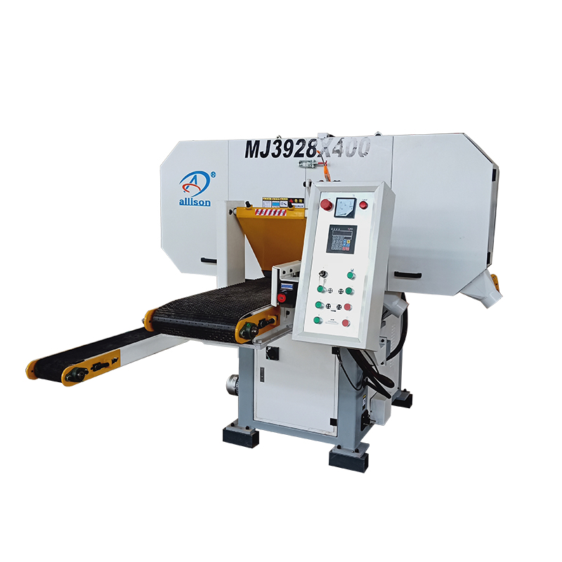 Пила ленточная горизонтальная по дереву с гидравликой