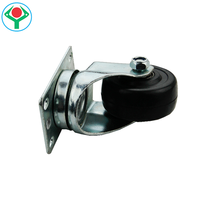 Jy-302eb 3 Inch Wholesale Swivel Medium Duty Trolley Caster Wheel with Bearing Top OEM Ball Style