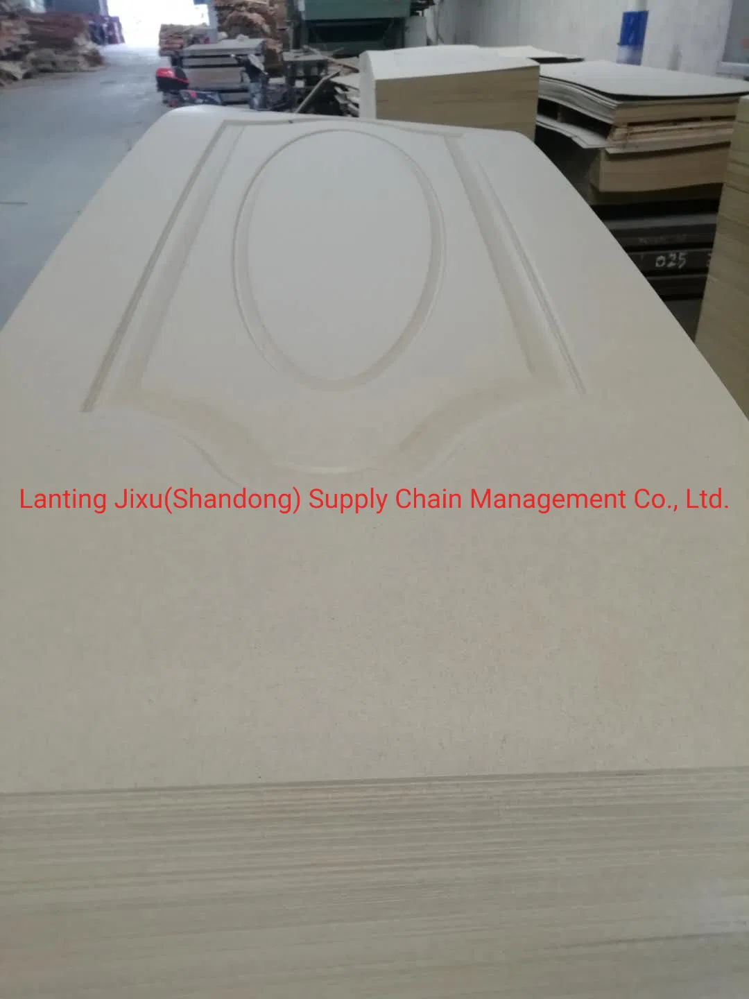 Door Skins Used for Door Veneer and Melamine Mold Door Skin White Primer Molded Panel MDF Door Skin