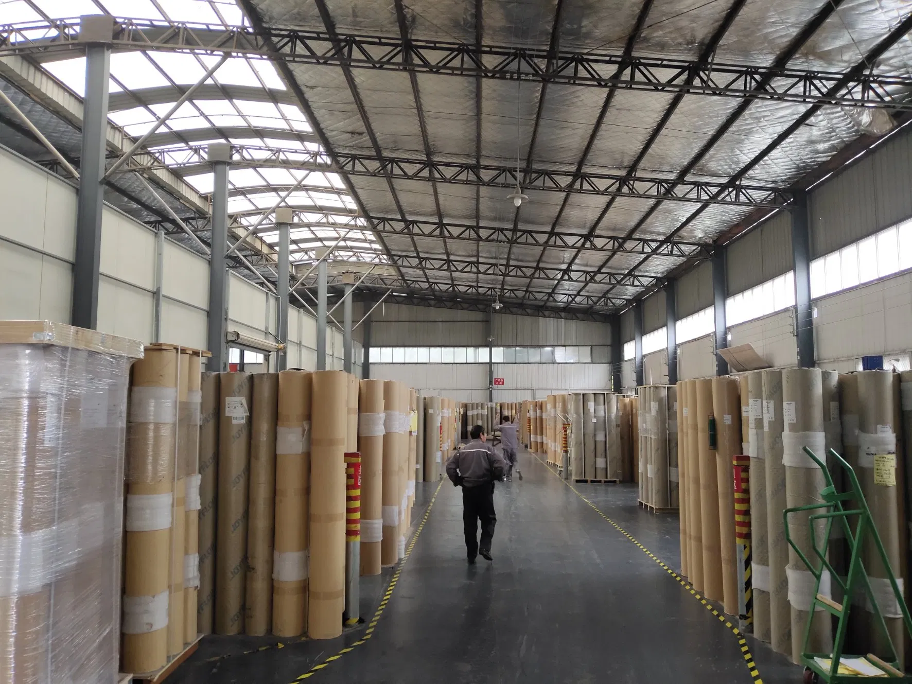 Homogeneous PUR Coating Hospital Flooring Vinyl Floor Dotp Plasticizer