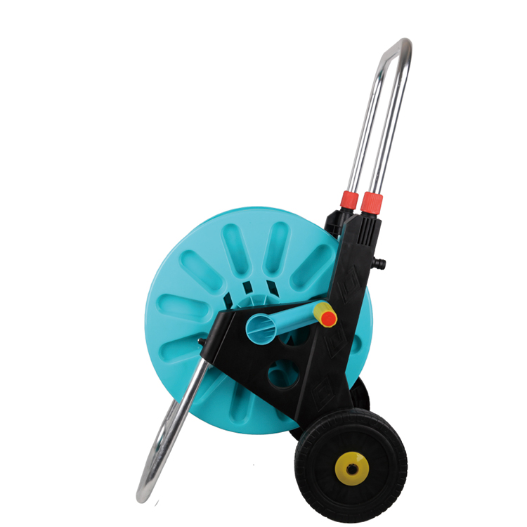 20 Meters Garden Hoses Reel for Home Use Aluminum Garden Cart