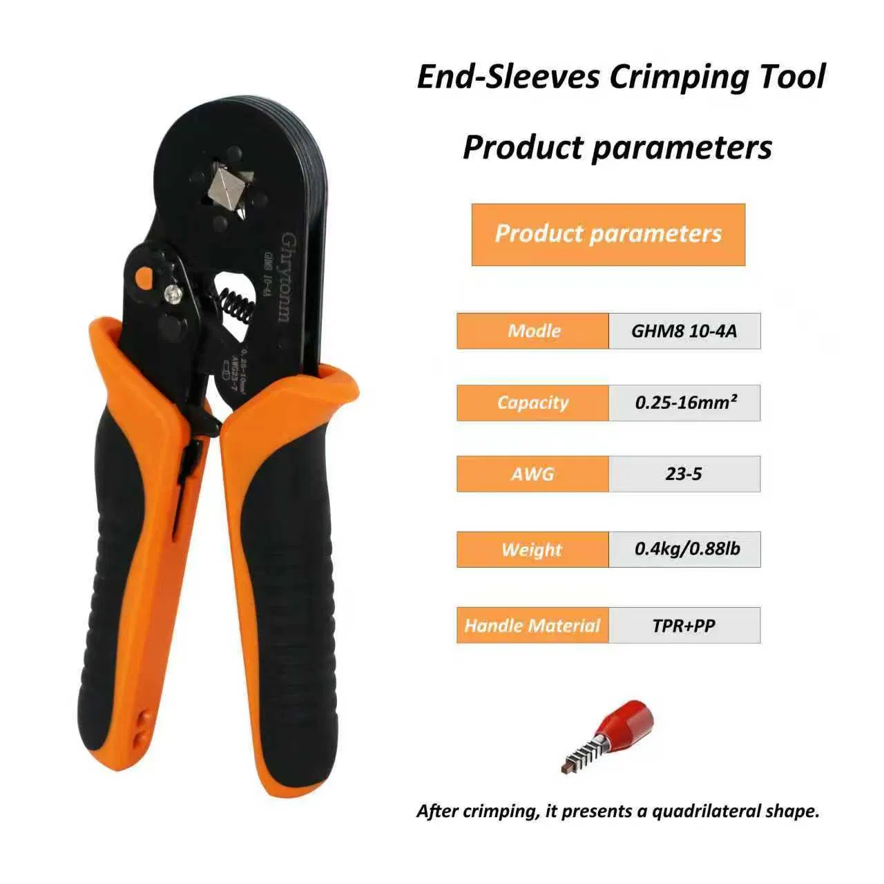 Ratchet Crimper Tool Kit AWG 10-6 with 1800PC Accessories, ODM/OEM