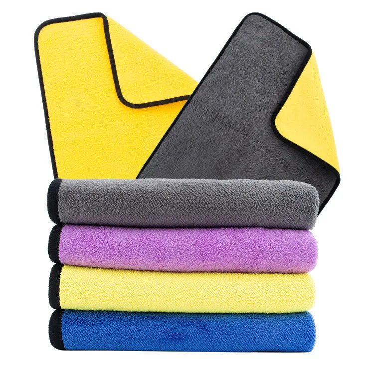 Customizing 3D Car Cleaning Cloth Car Wash Microfiber Towel Car High Weight