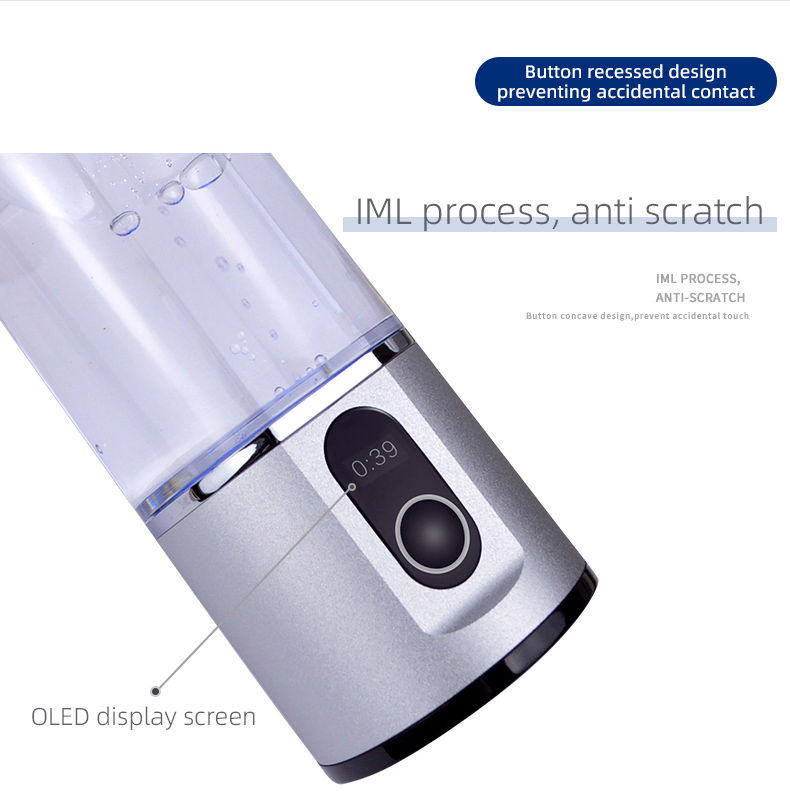 Portable Safe 5000ppb Antioxidant-Rich Water Ionizer