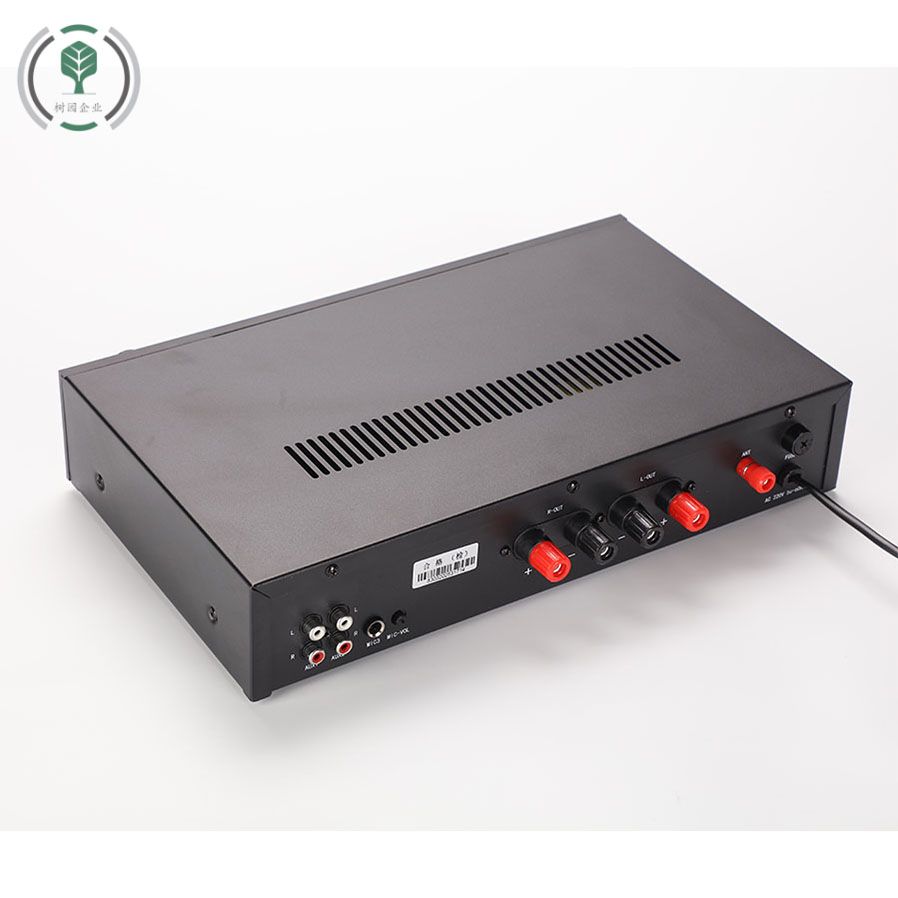 China Supplier Home Use Reliable Operation and Metal Casing Stereo Mixing Amplifier