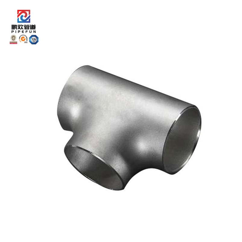 Seamless Butt Welding Stainless Steel Equal Tee
