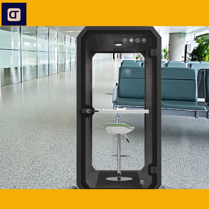 High Quality Customized Soundproof Office Phone Booth Privacy Pod