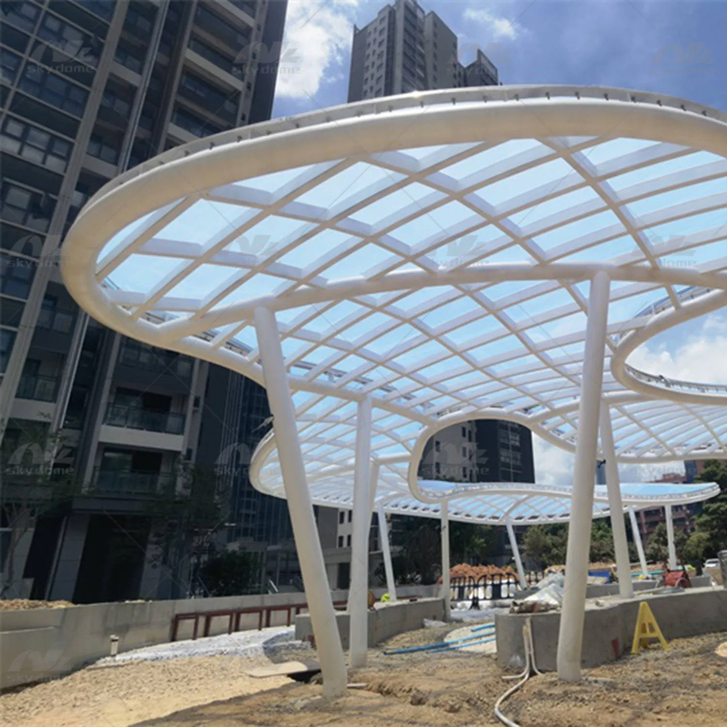 PTFE ETFE Tensile Membrane Canopy Structure
