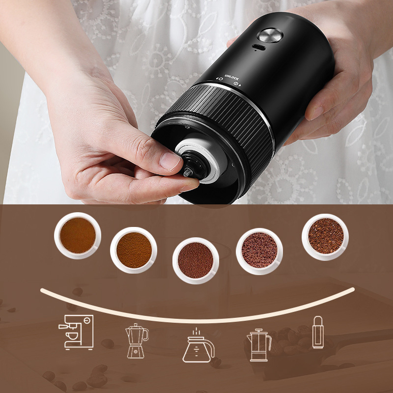 Fashionable Portable USB Electric coffee Bean Grinder