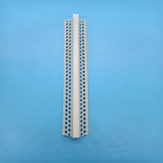 PVC Drywall Corner Bead Plastic 1-1/4'' Vinyl Stucco Corner Bead Plaster for Gypsum Board Wall Interior