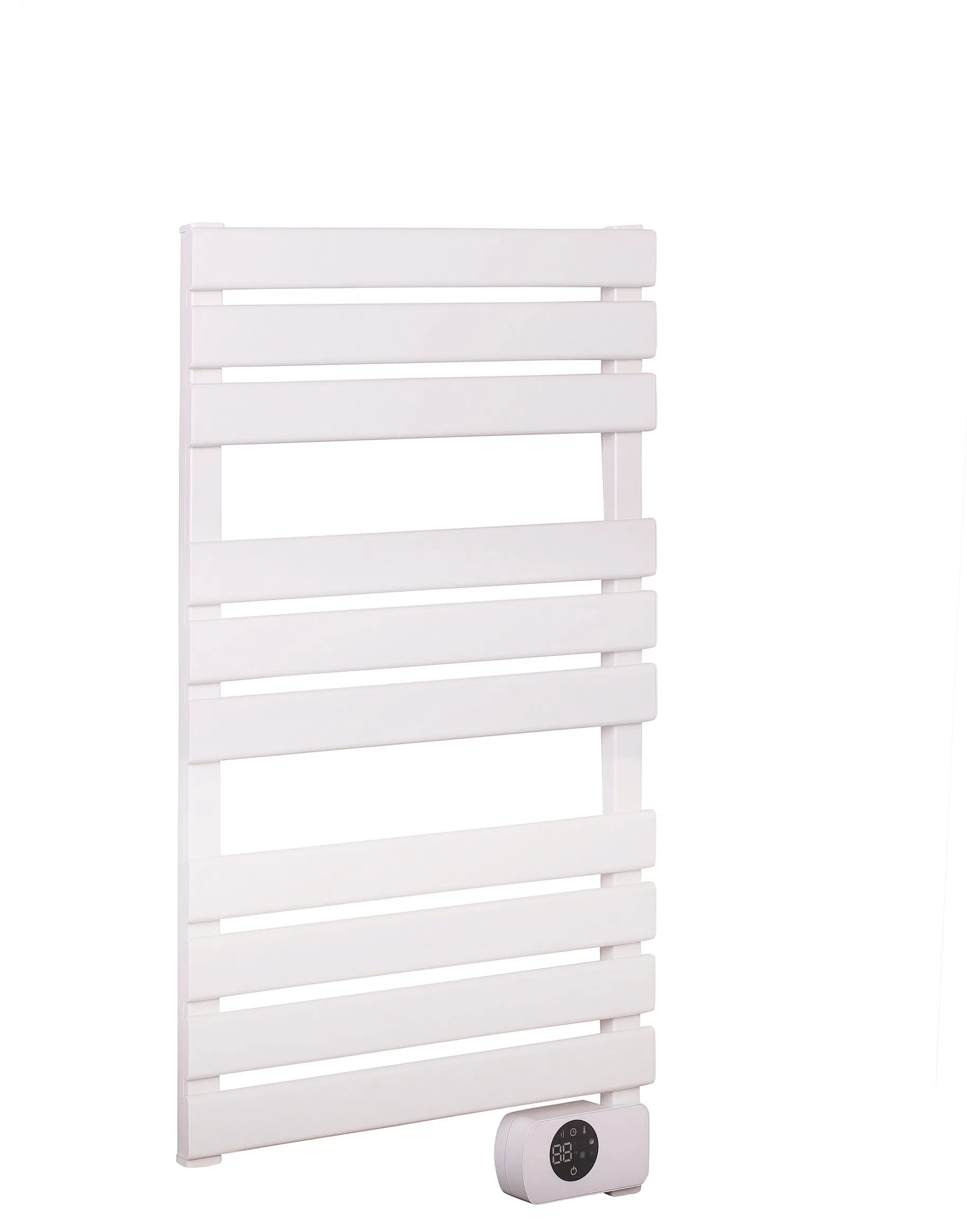 CE Approved Household Smart Steel Towel Warmer Electric Heated Towel Rail with Air Blower