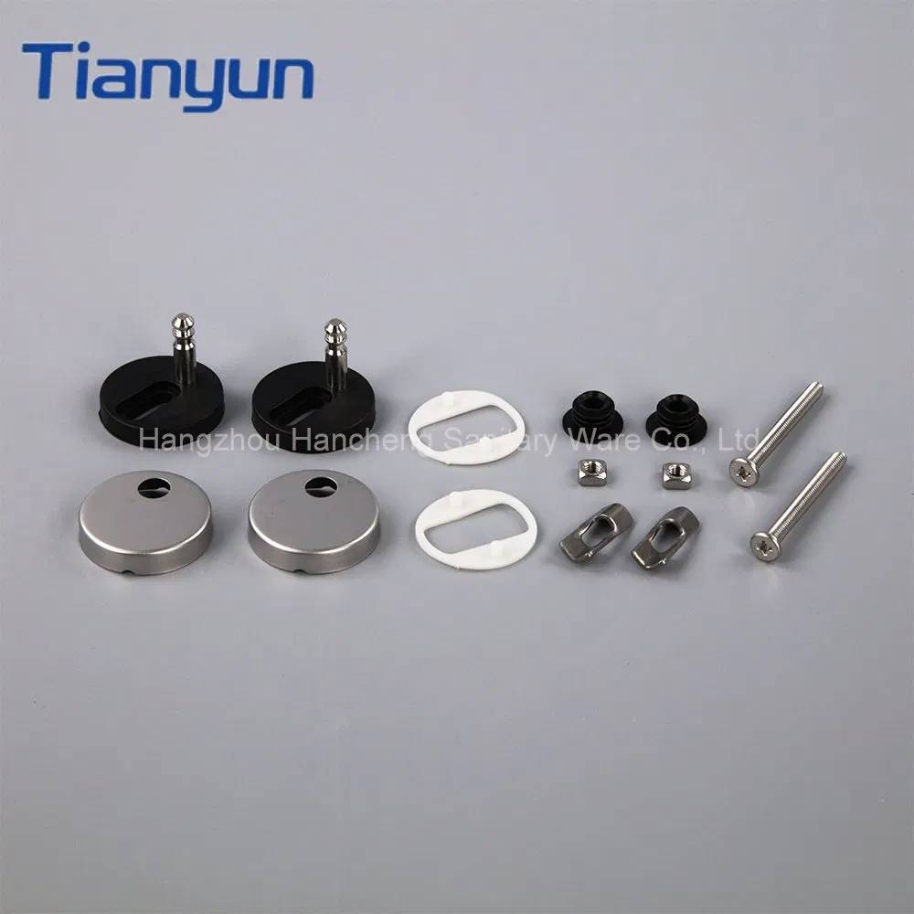 Bathroom Quick-Fastening Toilet Bowl Accessory Set Bolts Nuts Hinges Screw Connectors Bidet Fittings