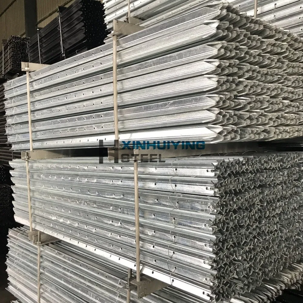 Hot Dipped Galnavized Steel Y Post Metal Star Picket for Farm Fence