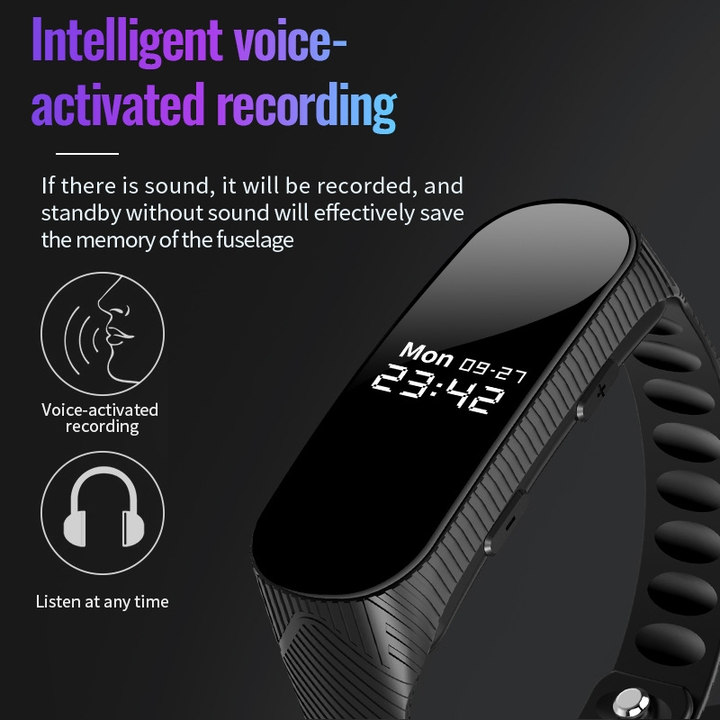 Digital Screen High-Definition Noise Cancelling Recorder