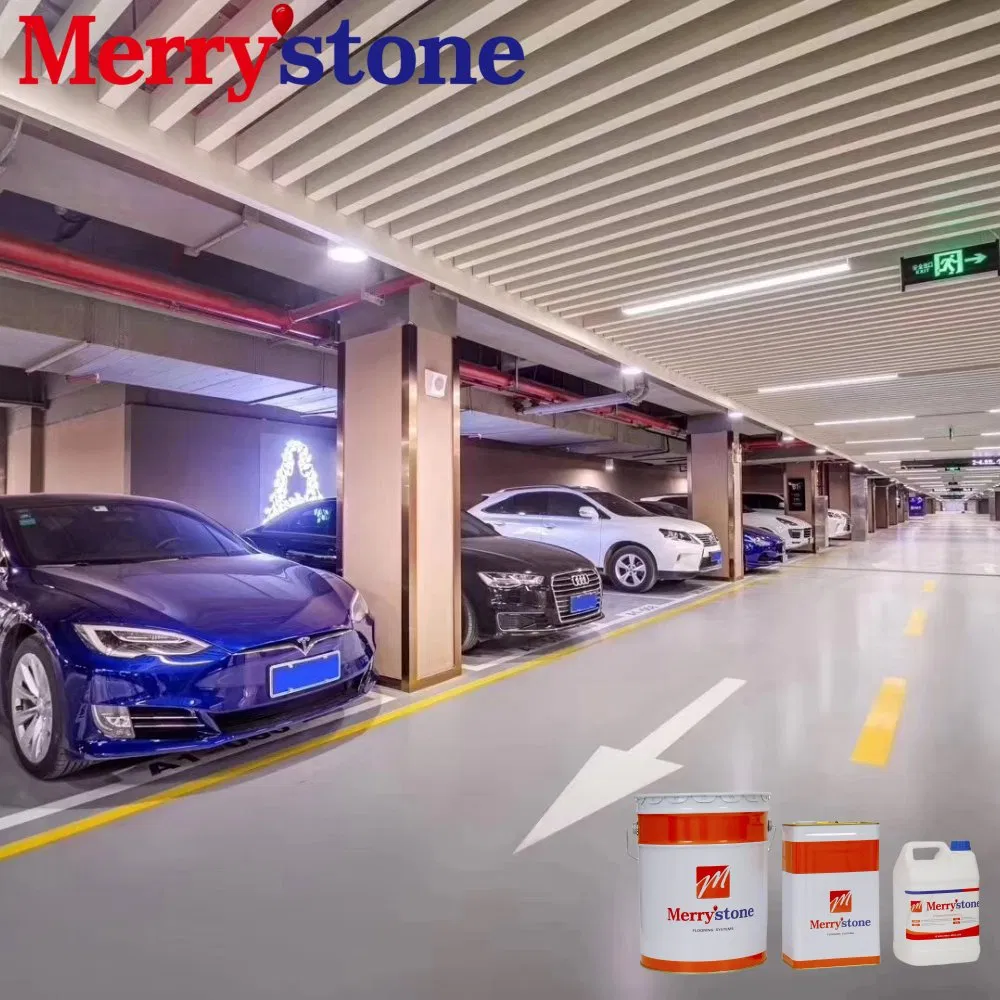 Decorative Wear-Resistant Colored Sealer Curing Concrete Floor Coating for High-End Underground Parking Lots